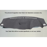 Sungrabba Dash Mat To Suit Holden Jackaroo Five Door Wagon With Passenger Airbag 03/1998-2002 Grey