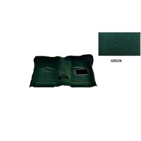 Loop Pile Carpet Ford F100 150 250 350 Two Door Utility 1980-1996 Green Floor Manual Front Only