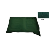 Loop Pile Moulded Carpet Suit Toyota Landcruiser FJ HJ45 FJ HJ47 Utility Tank Out 1980 - 1984 Rear Only Floor Manual Green