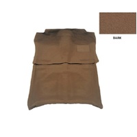 Loop Pile Moulded Carpet Suit Toyota Troop Carrier FJ HJ45 FJ HJ47 LWB Wagon Tank In 1970 - 1979 Front And Rear Floor Manual Bark