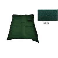 Loop Pile Moulded Carpet Suit Toyota Troop Carrier FJ HJ45 FJ HJ47 LWB Wagon Tank Out 1980-1984 Front And Rear Floor Manual Green