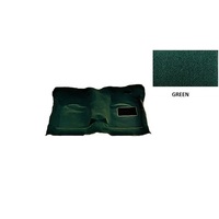 Plush Pile Moulded Carpet Suit Toyota Hilux Extra Cab Two Door Utility All 1988-1997 Front Only Floor Manual Green