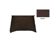 Plush Pile Moulded Carpet Suit Toyota Landcruiser FJ HJ45 FJ HJ47 Utility Tank Out 1980 - 1984 Rear Only Floor Manual Brown