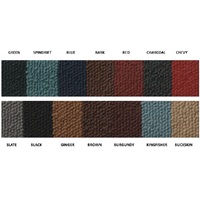 Plush Pile Carpet Samples Fourteen Colours To Select From