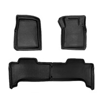 Sandgrabba Mats To Suit GWM Cannon & Cannon-L Four Door Dual Cab Utility 2020 - ON  Black Floor Automatic Front And Rear