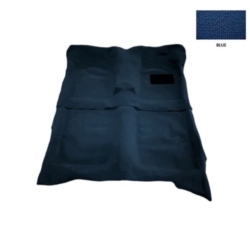 Loop Pile Moulded Carpet Suit Toyota Landcruiser FJ HJ45 FJ HJ47 Utility Tank In 1970 - 1979 Front And Rear Floor Manual Blue