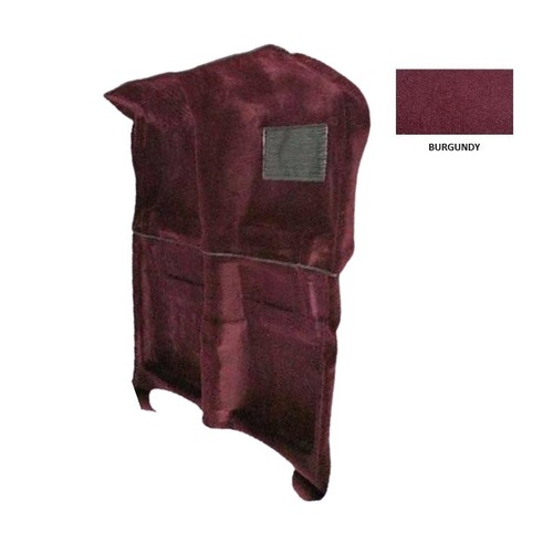 Loop Pile Moulded Carpet Suit Toyota Troop Carrier FJ HJ45 FJ HJ47 LWB Wagon Tank Out 1980-1984 Front And Rear Floor Manual Burgundy