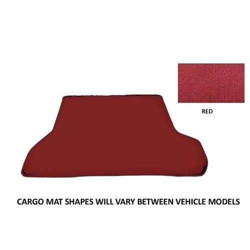 Loop Pile Moulded Carpet Suit Toyota Landcruiser 100 Series GX GXL VX Saraha Wagon 1998-2007 Cargo Floor Automatic Red