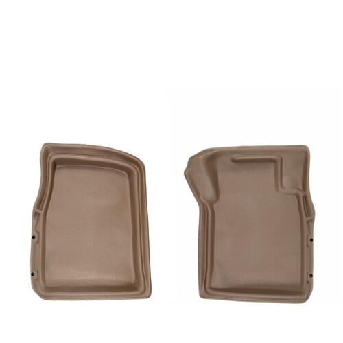 Sandgrabba Mats To Suit GWM Cannon-X Four Door Dual Cab Utility 2020 - ON [Sandgrabba Colours: Beige] [Transmission: Floor Automatic] [Sandgr