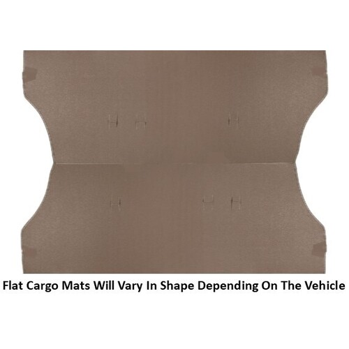 Sandgrabba Mats To Suit Isuzu MUX Five Door Wagon 2016 - 2021 Beige Floor Automatic Cargo Small 5 Seat