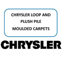 Chrysler Loop And Plush Pile Moulded Carpets