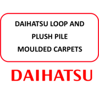 Daihatsu Loop And Plush Pile Moulded Carpets