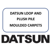 Datsun Loop And Plush Pile Moulded Carpets