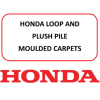 Honda Loop And Plush Pile Moulded Carpets