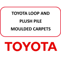 Toyota Loop And Plush Pile Moulded Carpets